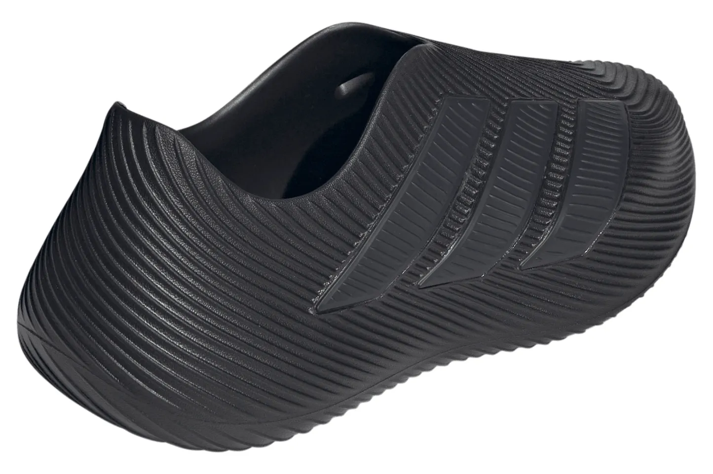 adidas Kids' Grade School Purechill Shoes - Black/Grey - View 6