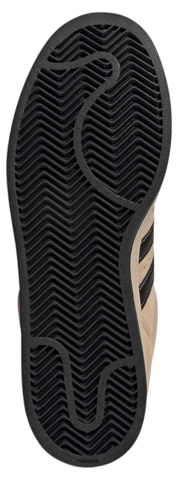 adidas Men's Superstar II Shoes - Stone Khaki/Core Black/Stone Khaki - View 3