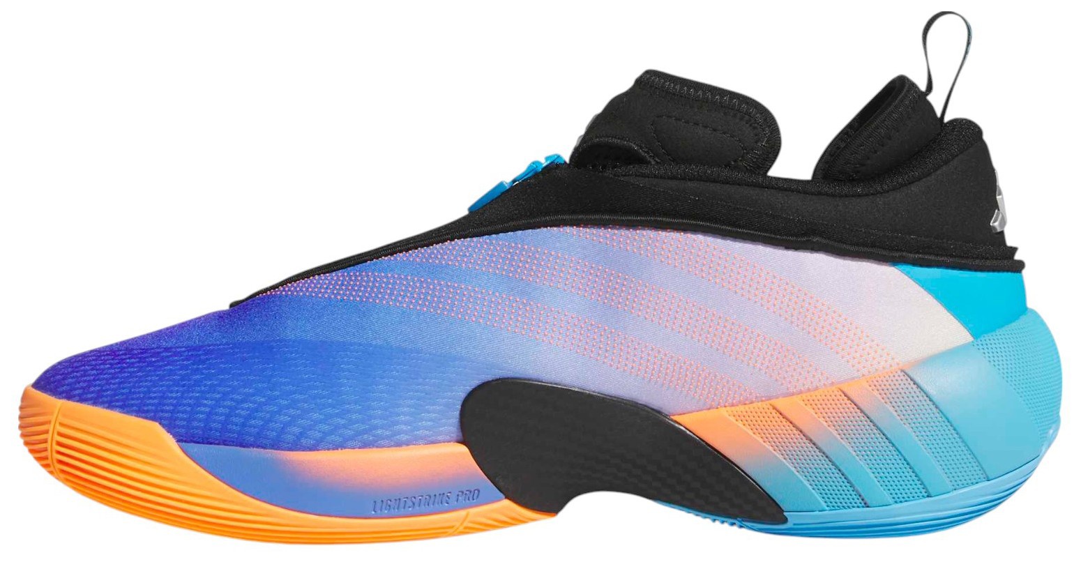 adidas D.O.N. Issue #7 'All-Star' Basketball Shoes - Black/Orange/Silver - View 5