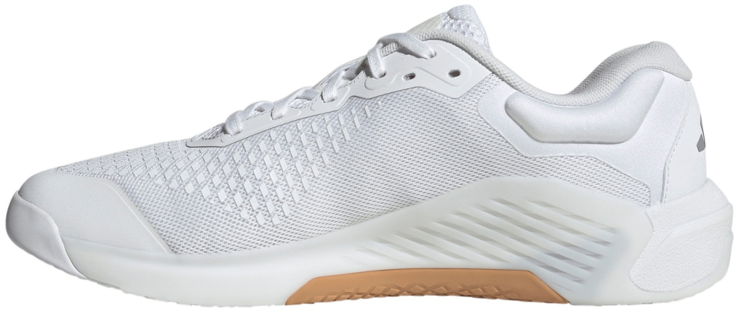 adidas Men's Dropset 4 Training Shoes - Ftwr White/Halo Silver/Ftwr White - View 7