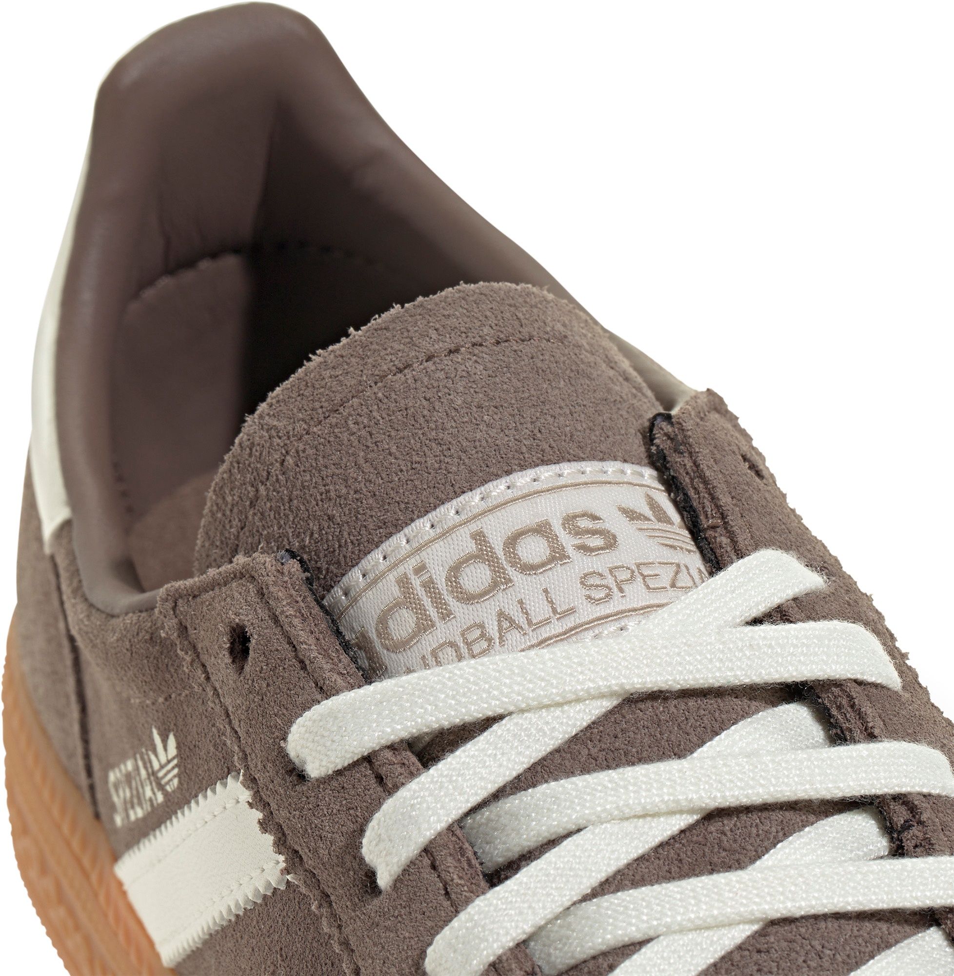 adidas Kids' Grade School Handball Spezial Shoes - Earth Strata/Off White/Gum - View 7