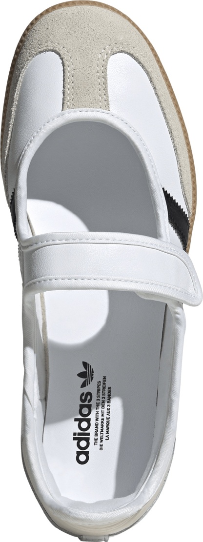 adidas Women's Samba Jane Shoes - White/Alumina - View 2