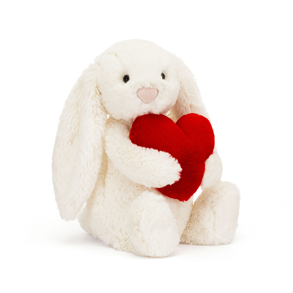 Jethtllycat Bashful Red Love Heart Bunny