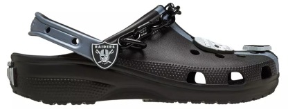 Crothtcs NFthtL Classic Las Vegas Raiders Clog