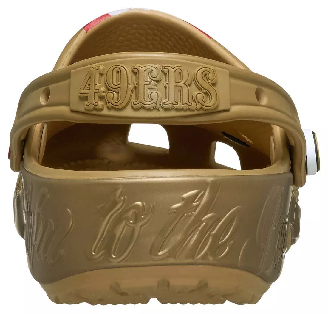 Crothtcs NFthtL Classic San Francisco 49ers Clogs