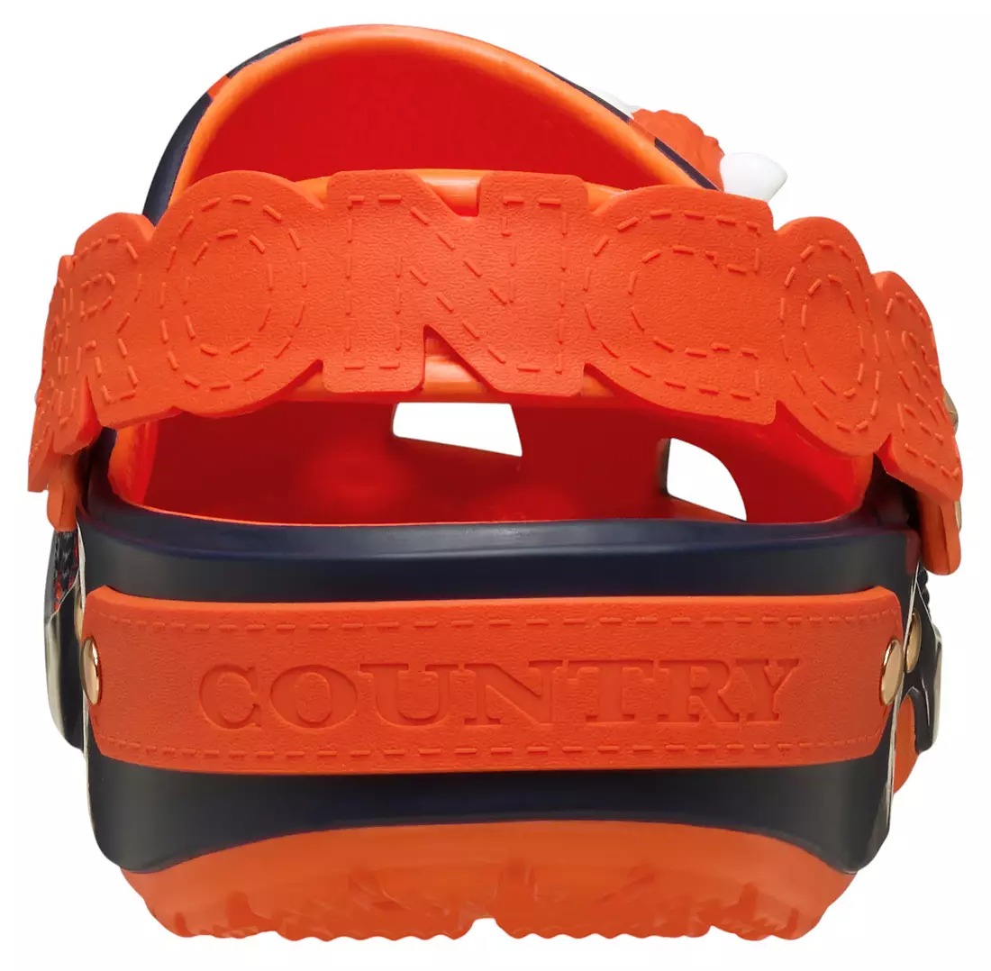 Crothtcs NFthtL Classic Denver Broncos Clogs