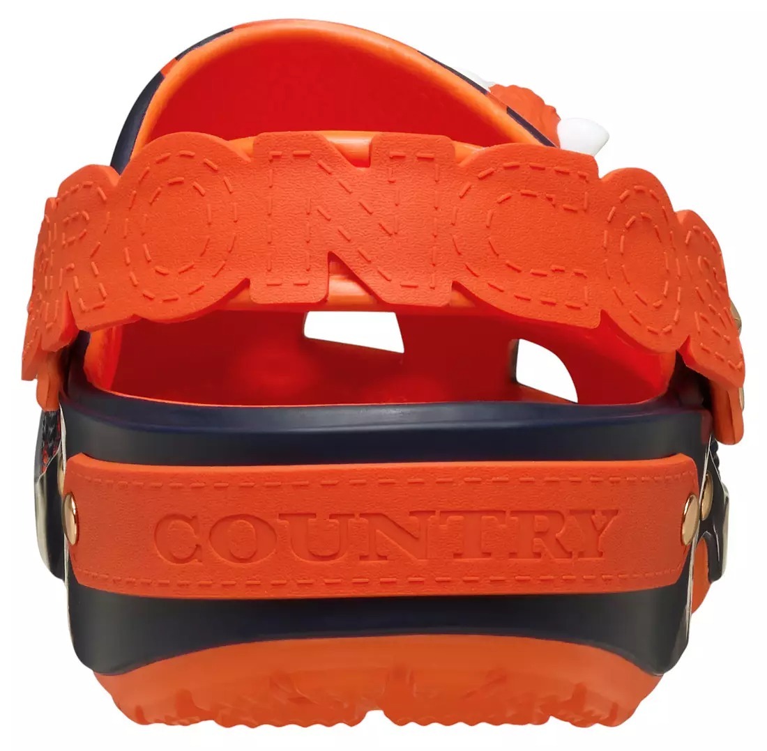 Crothtcs NFthtL Classic Denver Broncos Clogs