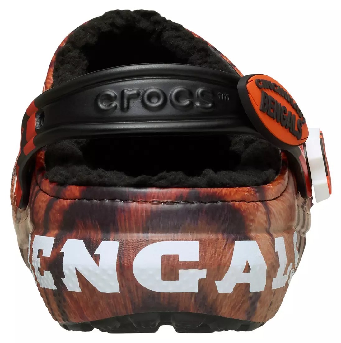 Crothtcs NFthtL Classic Cincinnati Bengals Lined Clog