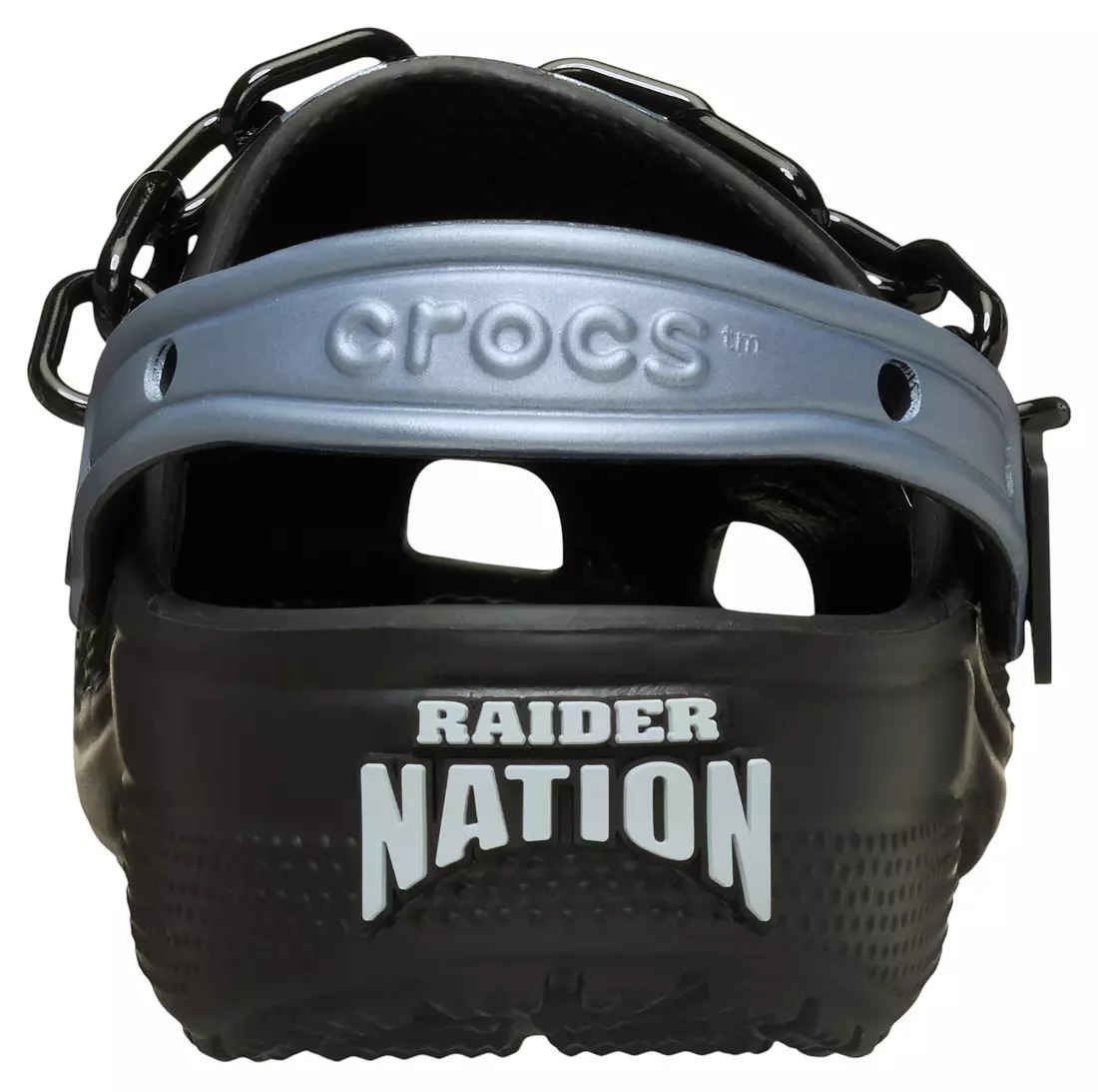 Crothtcs NFthtL Classic Las Vegas Raiders Clog