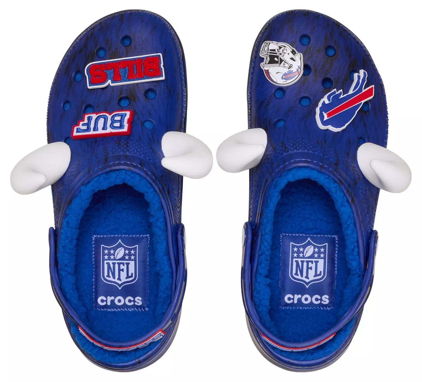 Crothtcs NFthtL Classic Buffalo Bills Lined Clog