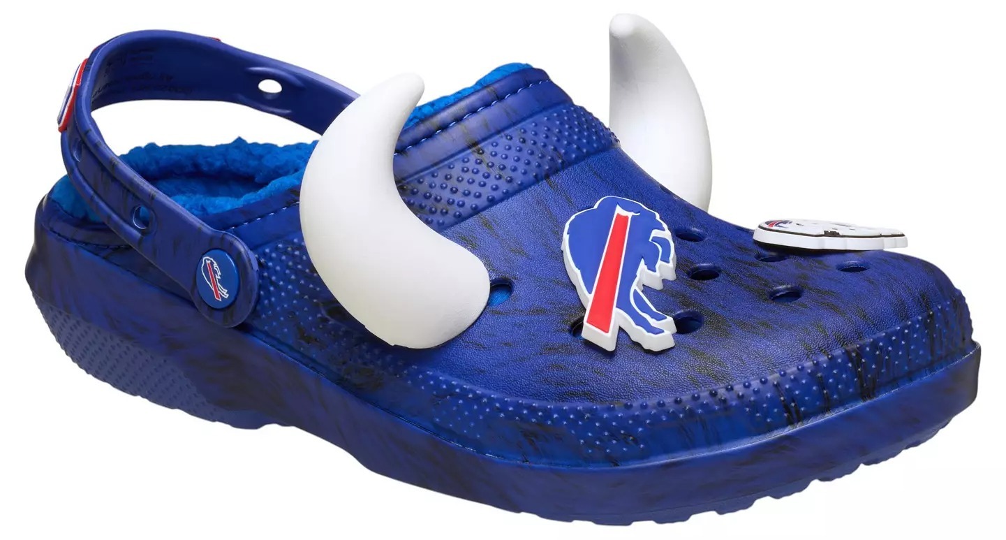 Crothtcs NFthtL Classic Buffalo Bills Lined Clog