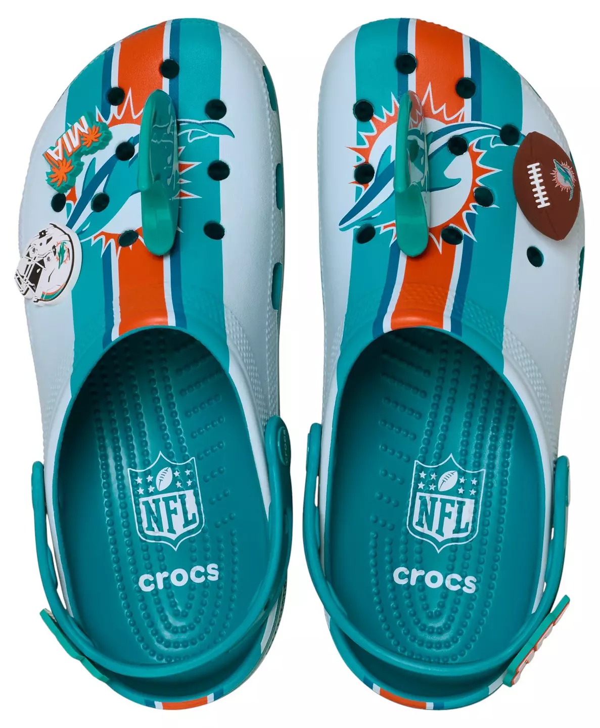 Crothtcs NFthtL Classic Miami Dolphins Clog