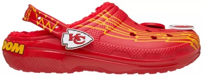 Crothtcs NFthtL Classic Kansas City Chiefs Lined Clog