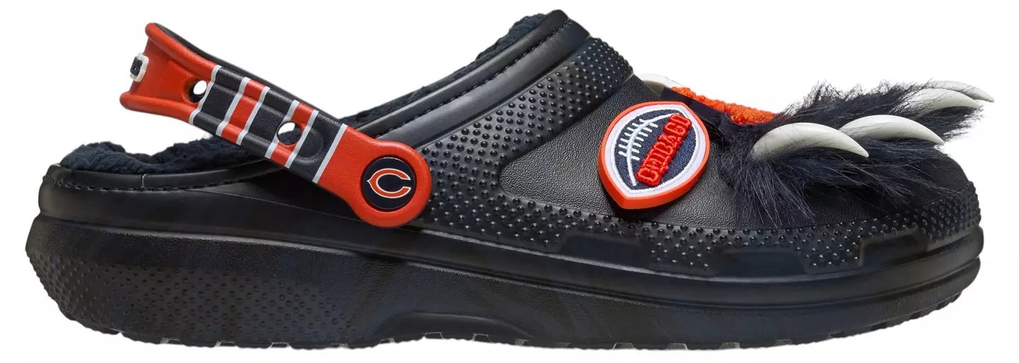 Crothtcs NFthtL Classic Chicago Bears Lined Clog