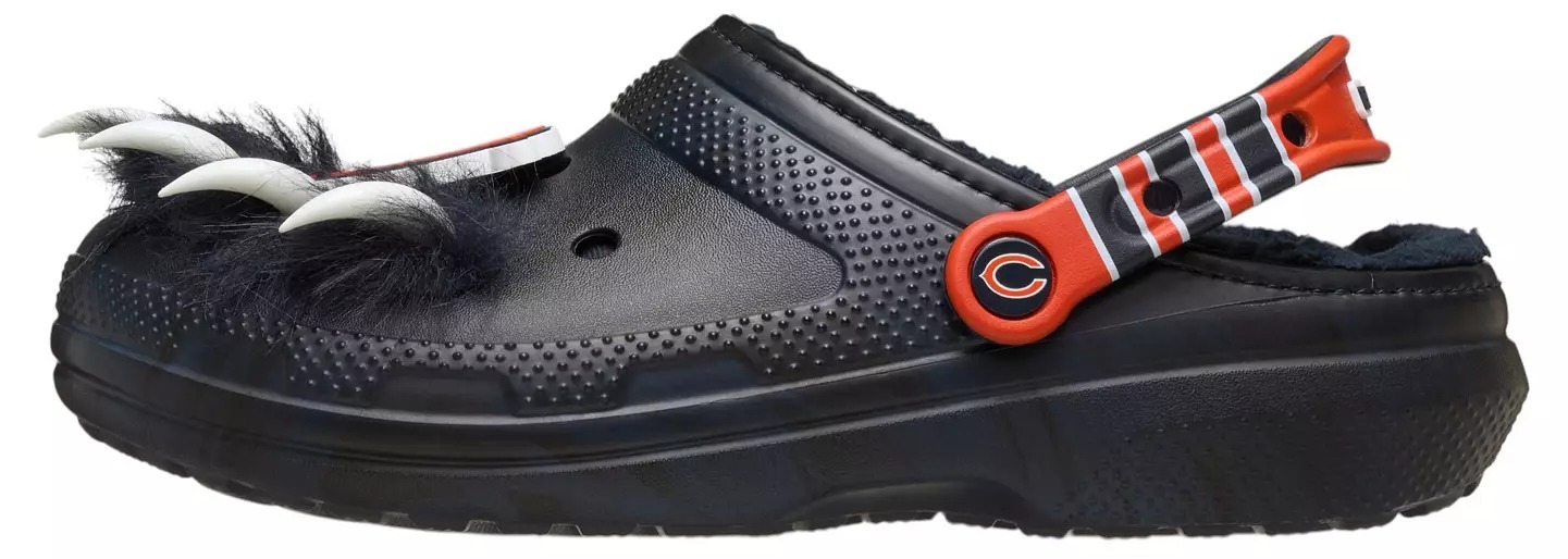 Crothtcs NFthtL Classic Chicago Bears Lined Clog