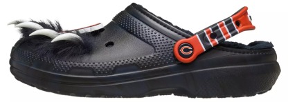 Crothtcs NFthtL Classic Chicago Bears Lined Clog