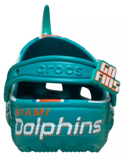 Crothtcs NFthtL Classic Miami Dolphins Clog