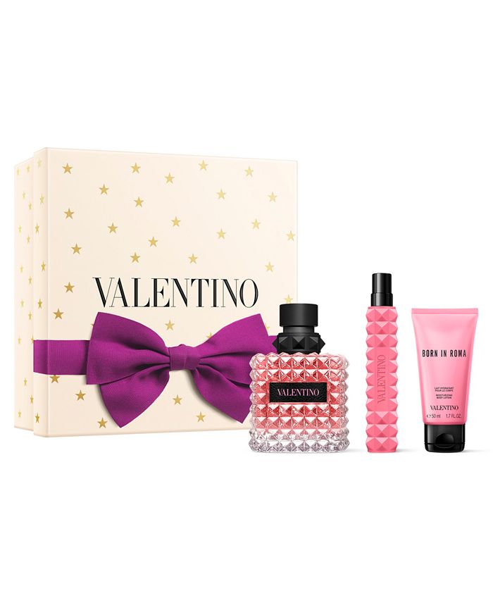 Valentino Born in Roma Donna 3 pc. Eau de Parfum Gift Set with Body Lotion