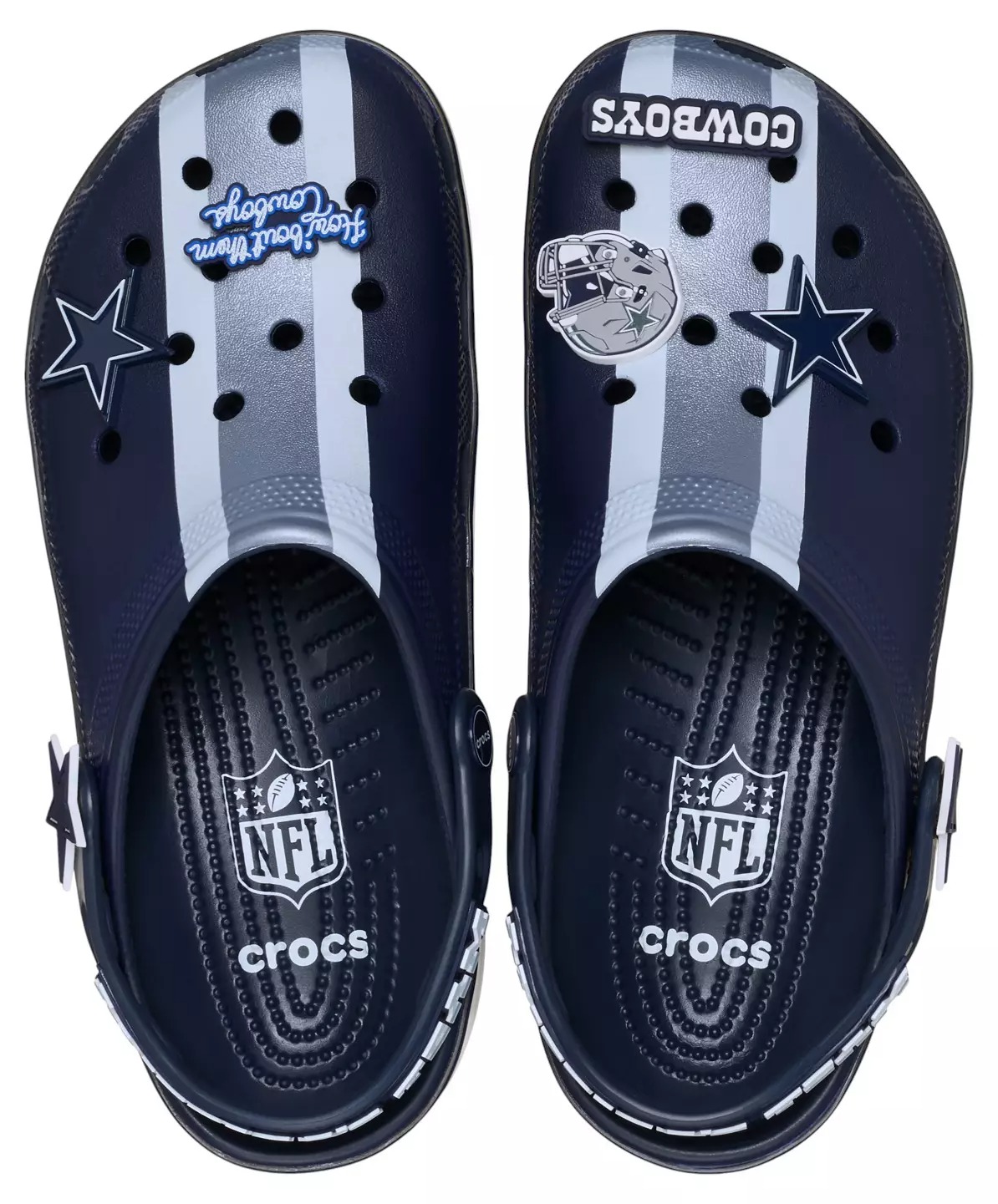 Crothtcs NFthtL Classic Dallas Cowboys Clog