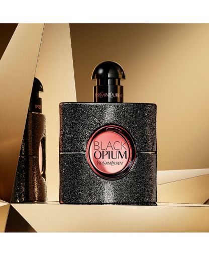 Ythtves Saint Laurthtent Black Opium 3 pc. Eau de Parfum Fragrance and Body Lotion Holiday Gift Set