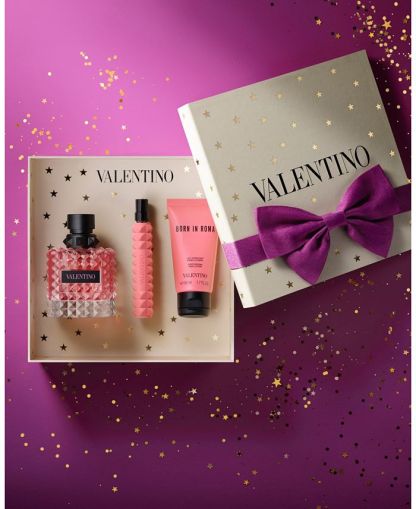 Valentino Born in Roma Donna 3 pc. Eau de Parfum Gift Set with Body Lotion