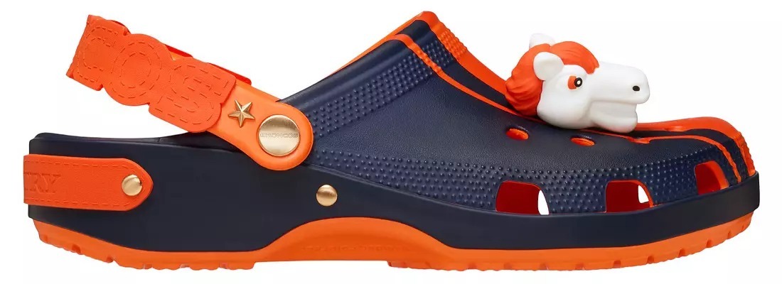 Crothtcs NFthtL Classic Denver Broncos Clogs
