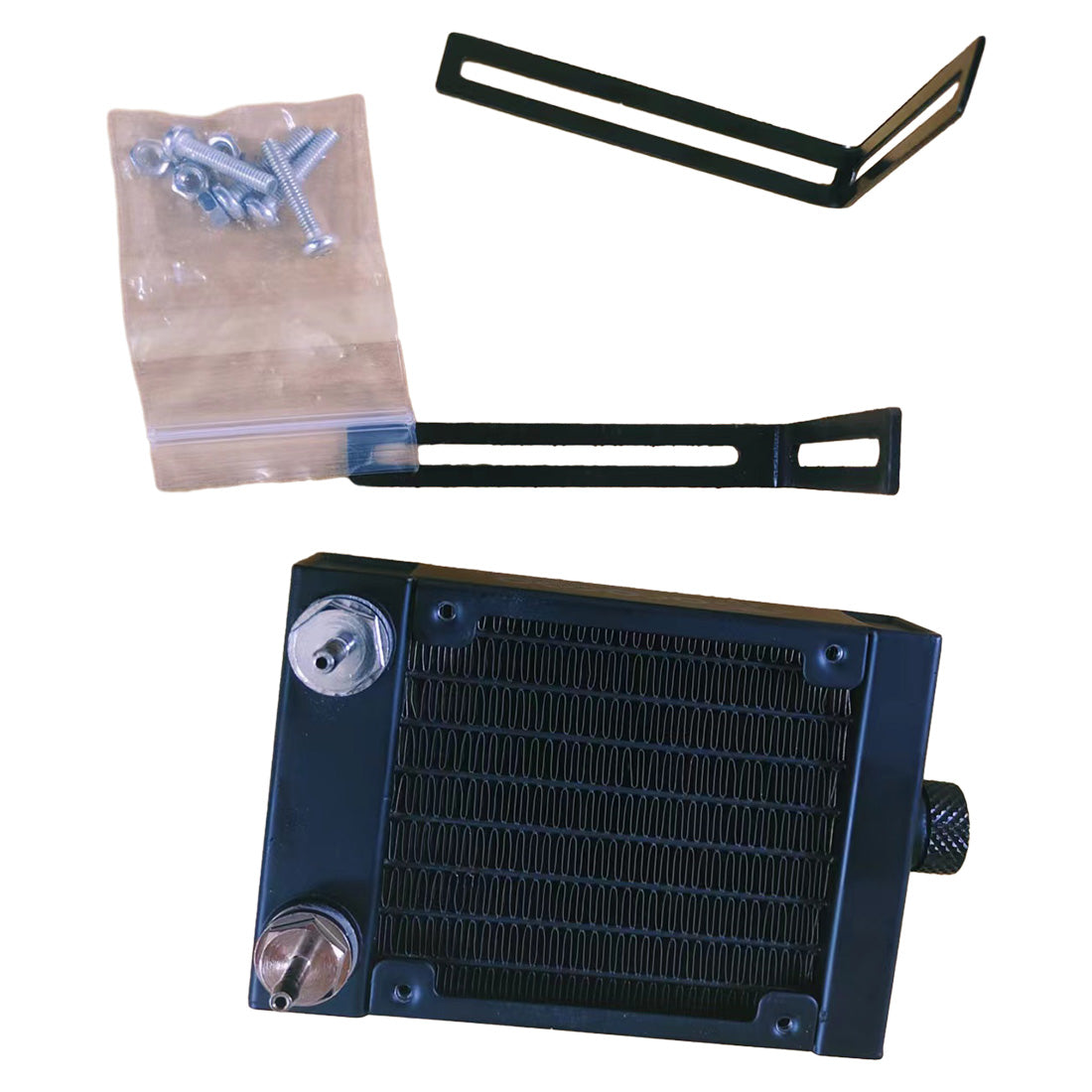 Starter Kit With Water-Cooling Radiator Tank Kits for Cison V8 Engine Model Kits