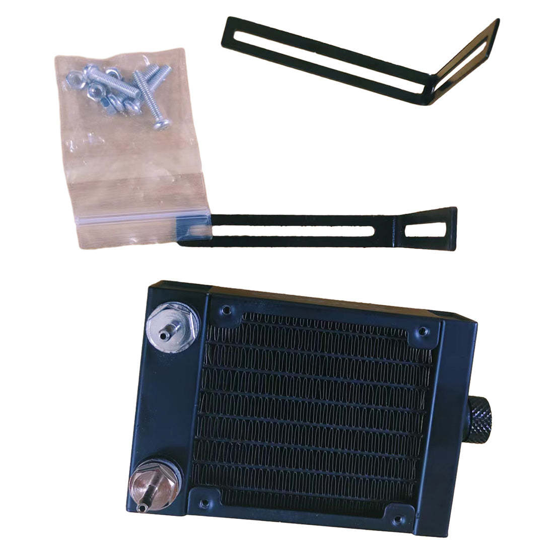 Starter Kit With Water-Cooling Radiator Tank Kits for Cison V8 Engine Model Kits