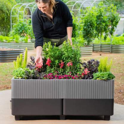 The EZthtCube Self-Watering Planter