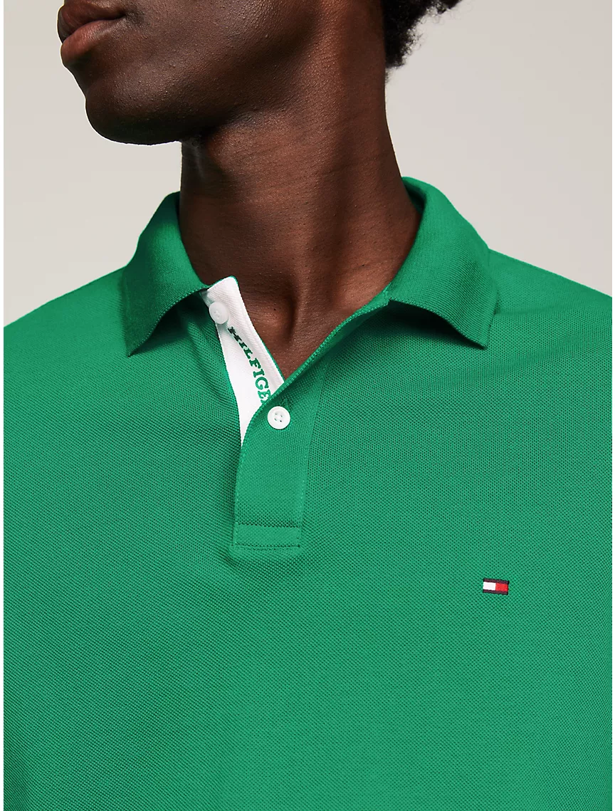 Regular Fit Monotype Placket Polo