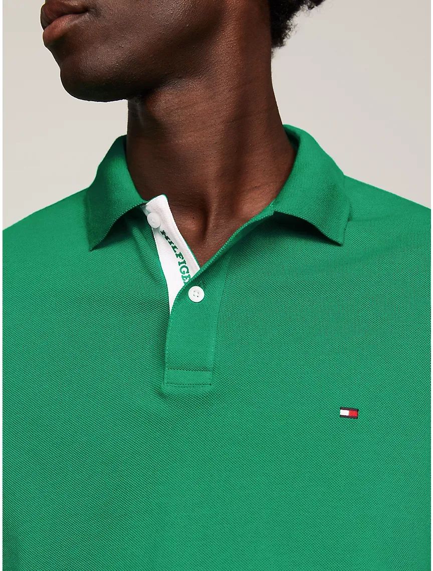 Regular Fit Monotype Placket Polo