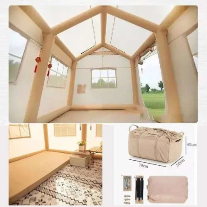 ⚡Clearance Sale⚡Waterproof Light Weight Oxford Cloth Automatic Inflatable Tent With Camping Equipment