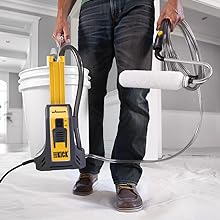 Wagner SMART Sidekick Paint Roller Paint Applicator Tool for Home Improvement Painting Projects