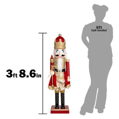 3ft8.6in Christmas Nutcracker