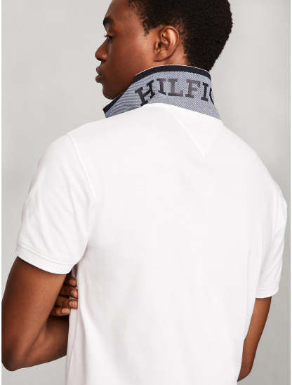 Tothtmmy Hilfigthter Men's Under Collar Tipped Regular Fit Polo