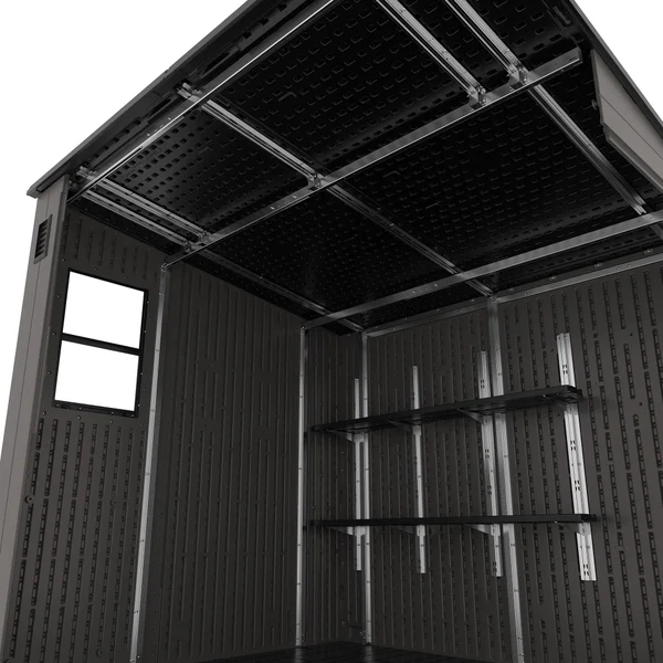 Suncast 8 ft. x 7 ft. Cabana Storage and Entertainment Shed
