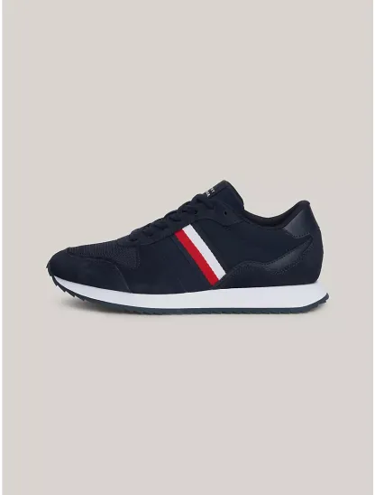 Signature Stripe Mix Panel Sneaker