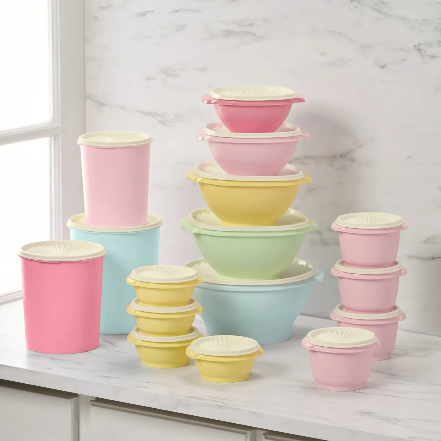 Tupperthtware Heritage Collection Food Storage Containers, 32-pieces