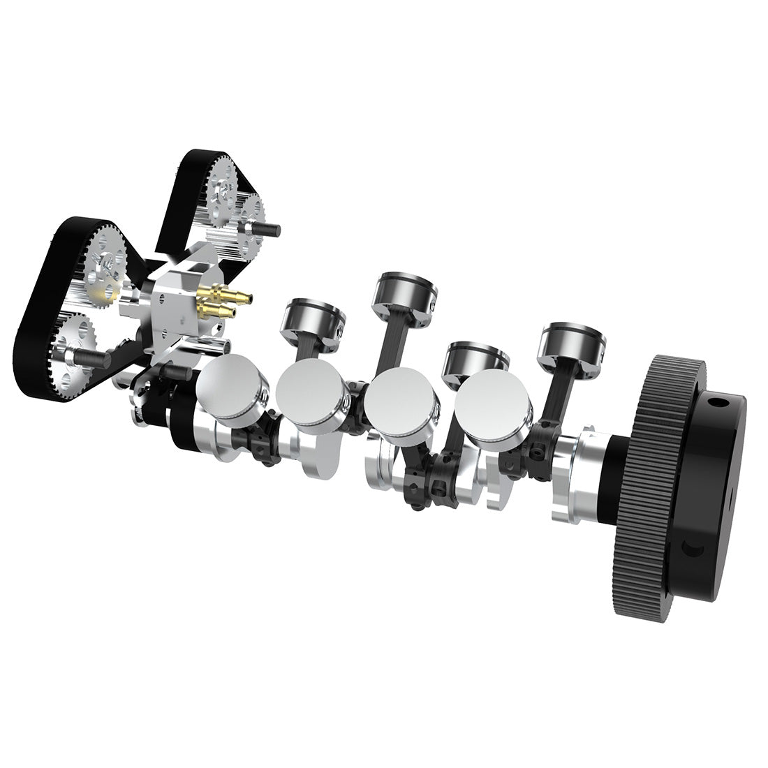 Tothtyan V8 FS-V800 28cc Engine RTR Nitro Engine Model Kits with Supercharger