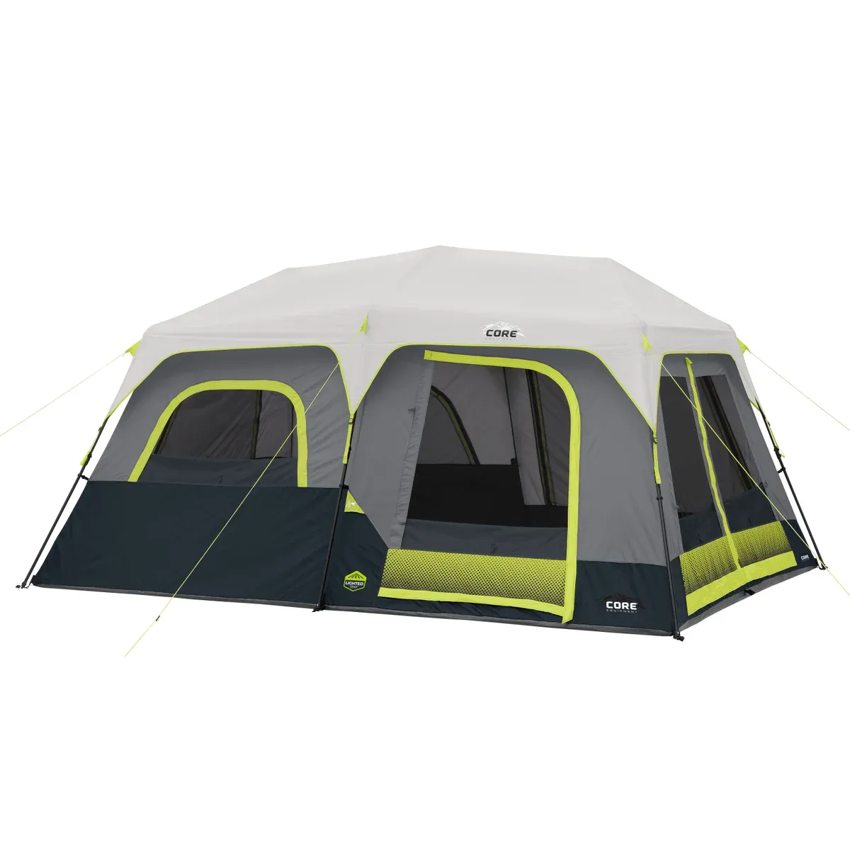COthtRE 10-Person Lighted Instant Cabin Tent