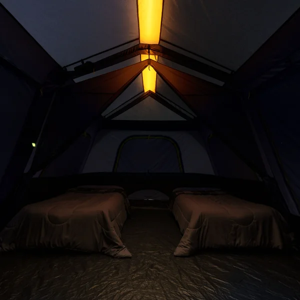COthtRE 10-Person Lighted Instant Cabin Tent