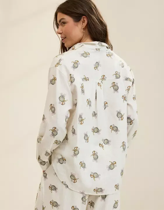 Aerie Flannel Pajama Shirt