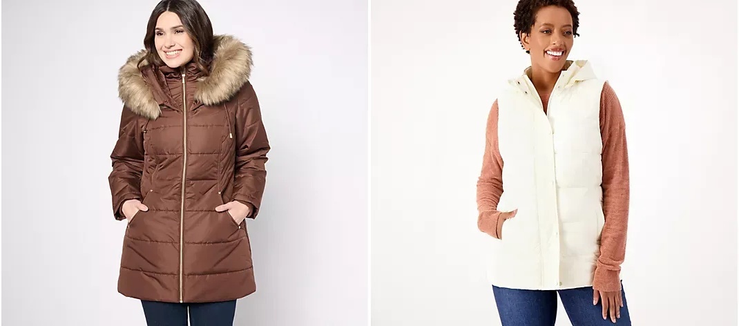 💥QthtVC Last Day Christmas Sale!!!🎉Suthtsan Graver Water Resistant Quilted Puffer Jacket with Hood