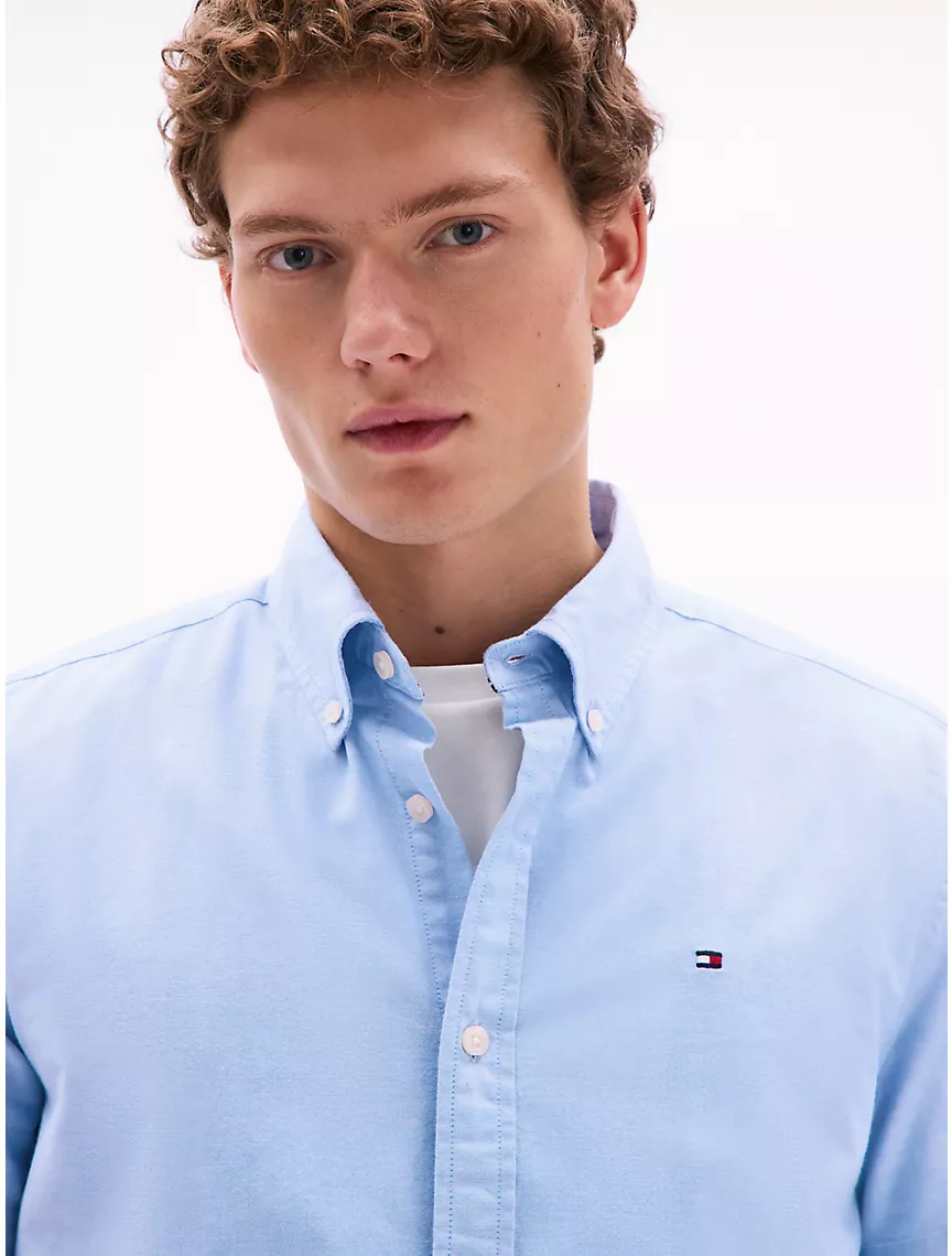 Regular Fit Stretch Oxford Shirt