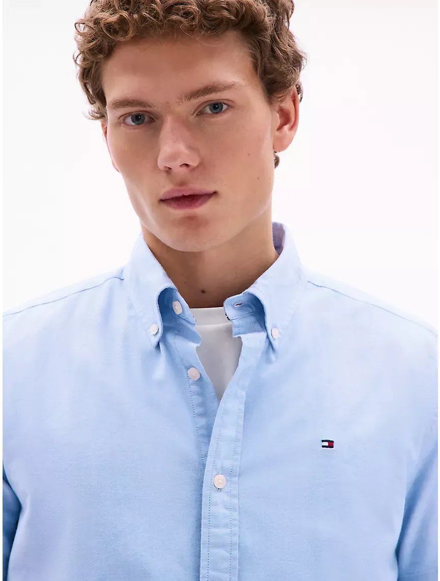 Regular Fit Stretch Oxford Shirt
