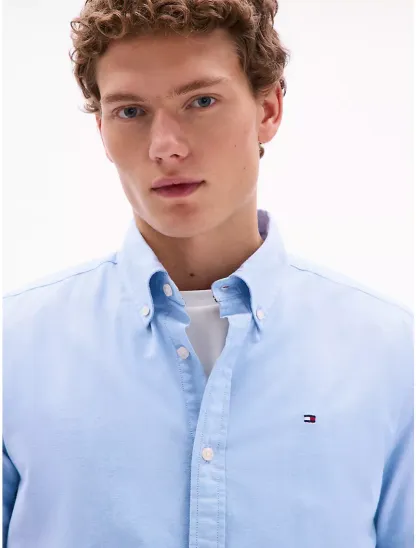 Regular Fit Stretch Oxford Shirt