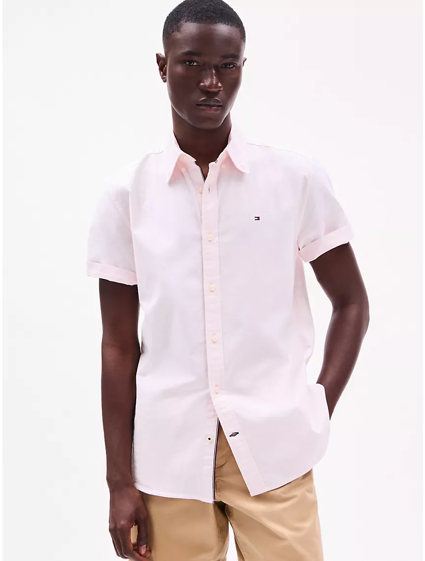 Regular Fit Stretch Oxford Shirt
