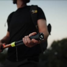 Hiking stick, Walking stick, Stun gun, Stun gun flashlight