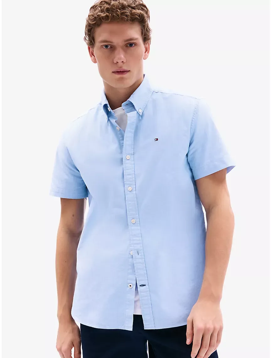 Regular Fit Stretch Oxford Shirt