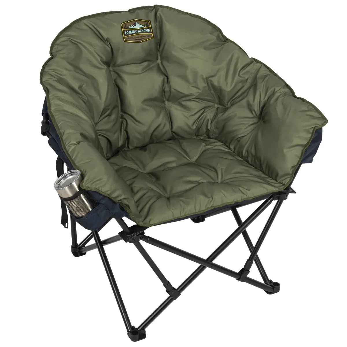 Tomthtmy Bahama Destination Relaxation XL Jumbo Padded Club Chair